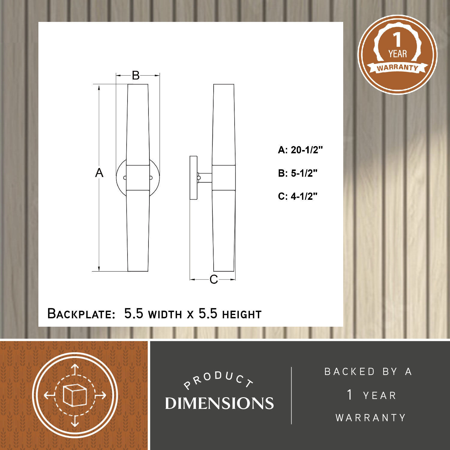 Elliot LED 5.5 inch Satin Nickel Bathroom Light Wall Light