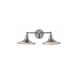 Canada 2 Light 16 inch Chrome Bathroom Vanity Lighting Wall Light