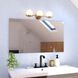 Monticello 3 Light 22 inch Muted Brass Bathroom Light Wall Light