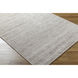 Grandeur 108 X 72 inch Light Silver / Sterling Grey Handmade Rug in 6 x 9