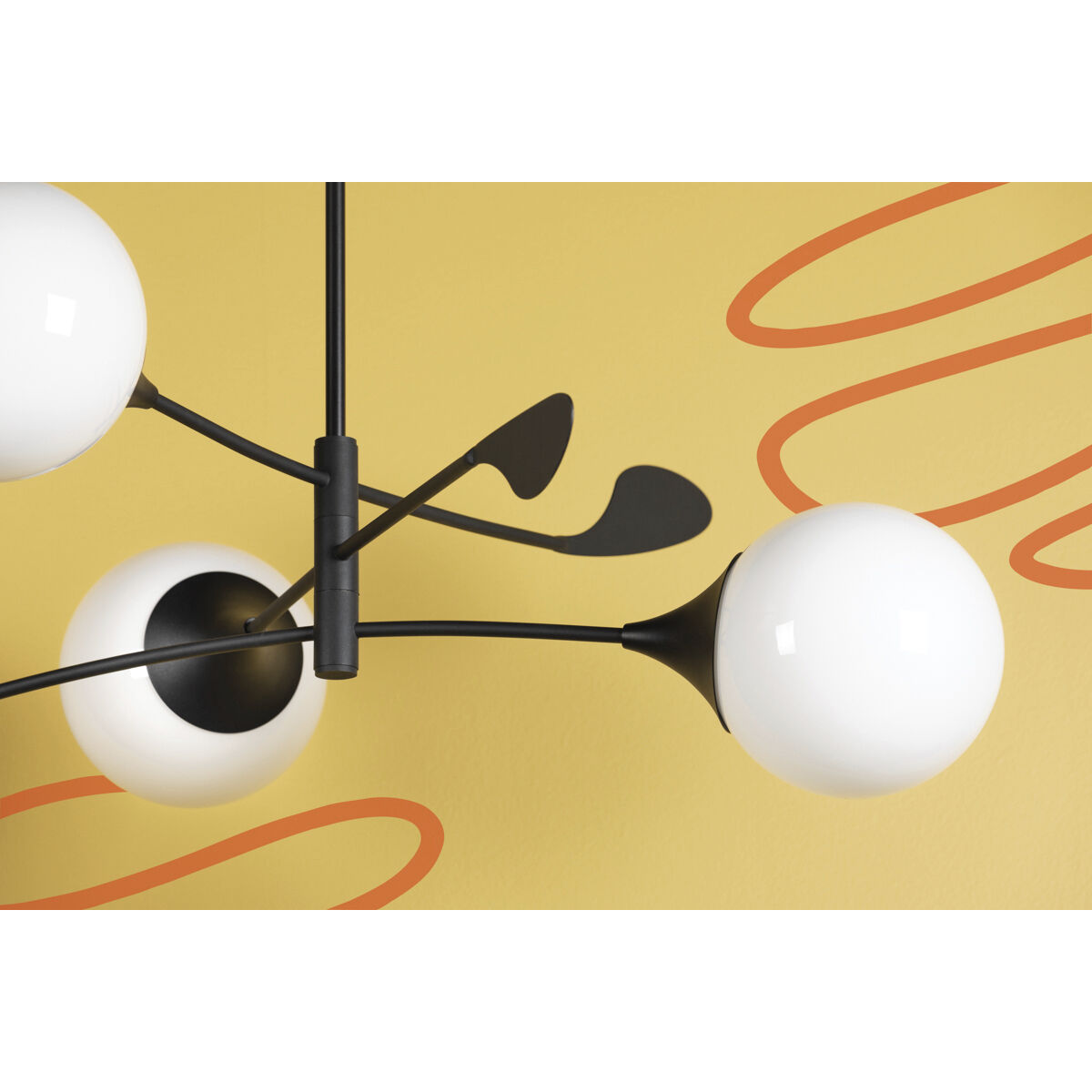 Victoria 3 Light 42 inch Textured Black Chandelier Ceiling Light