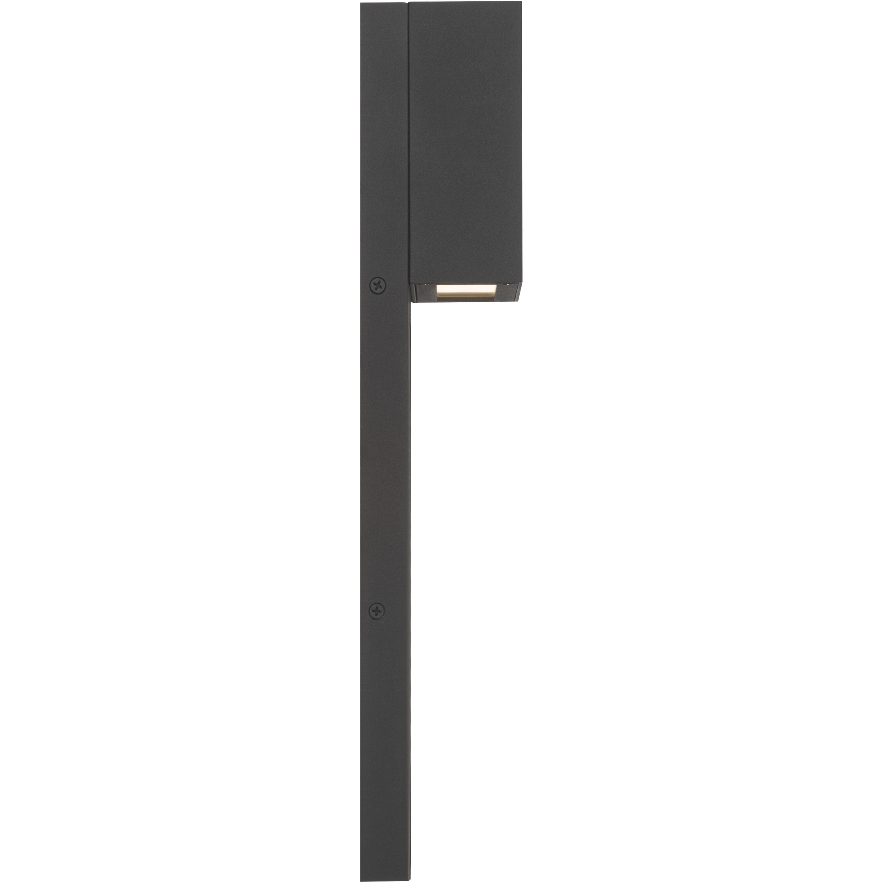 Norrin LED 16 inch Sand Coal Black Outdoor Wall Sconce