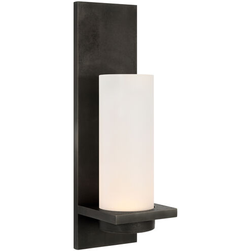 Chapman & Myers Cornado LED 5.25 inch Museum Bronze Indoor/Outdoor Hurricane Sconce Wall Light