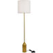 Ines 59.5 inch 40 watt Brass Floor Lamp Portable Light