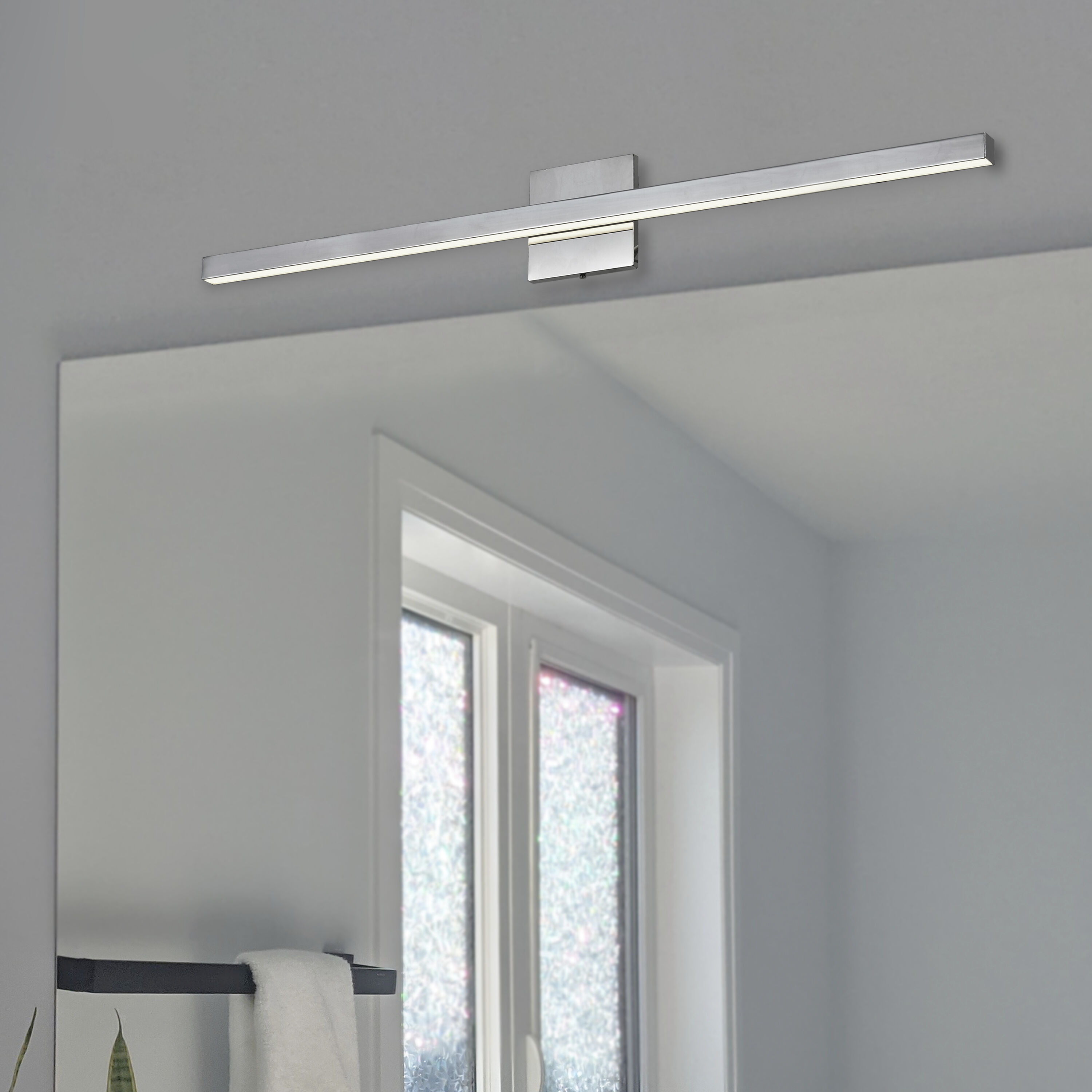 Arandel LED 35.5 inch Polished Chrome Vanity Light Wall Light