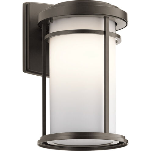 Toman 1 Light 14 inch Olde Bronze Outdoor Wall in Incandescent, Medium