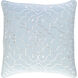 Adagio 18 X 18 inch Light Gray and Cream Throw Pillow