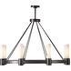Dixon 8 Light 40 inch Oil Rubbed Bronze Chandelier Ceiling Light