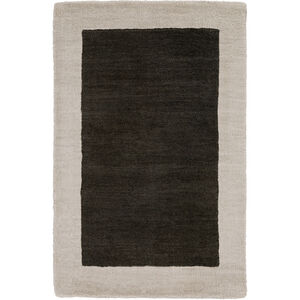 Madison Square 120 X 96 inch Black and Neutral Area Rug, Wool