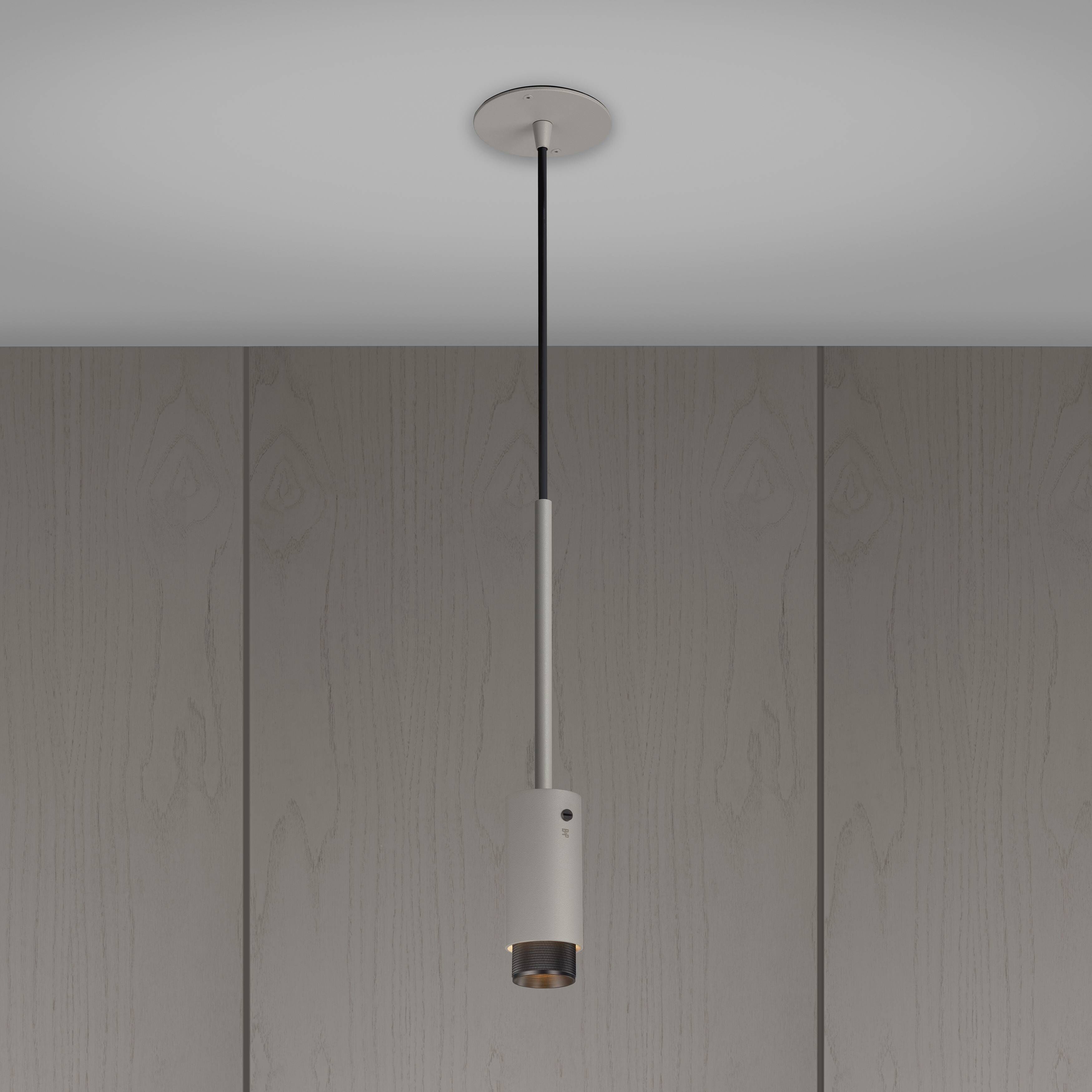 Exhaust Pendant LED 2.36 inch Stone / Smoked Bronze Pendant Ceiling Light