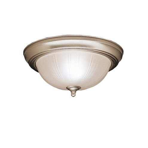 Independence 2 Light 11 inch Brushed Nickel Flush Mount Light Ceiling Light