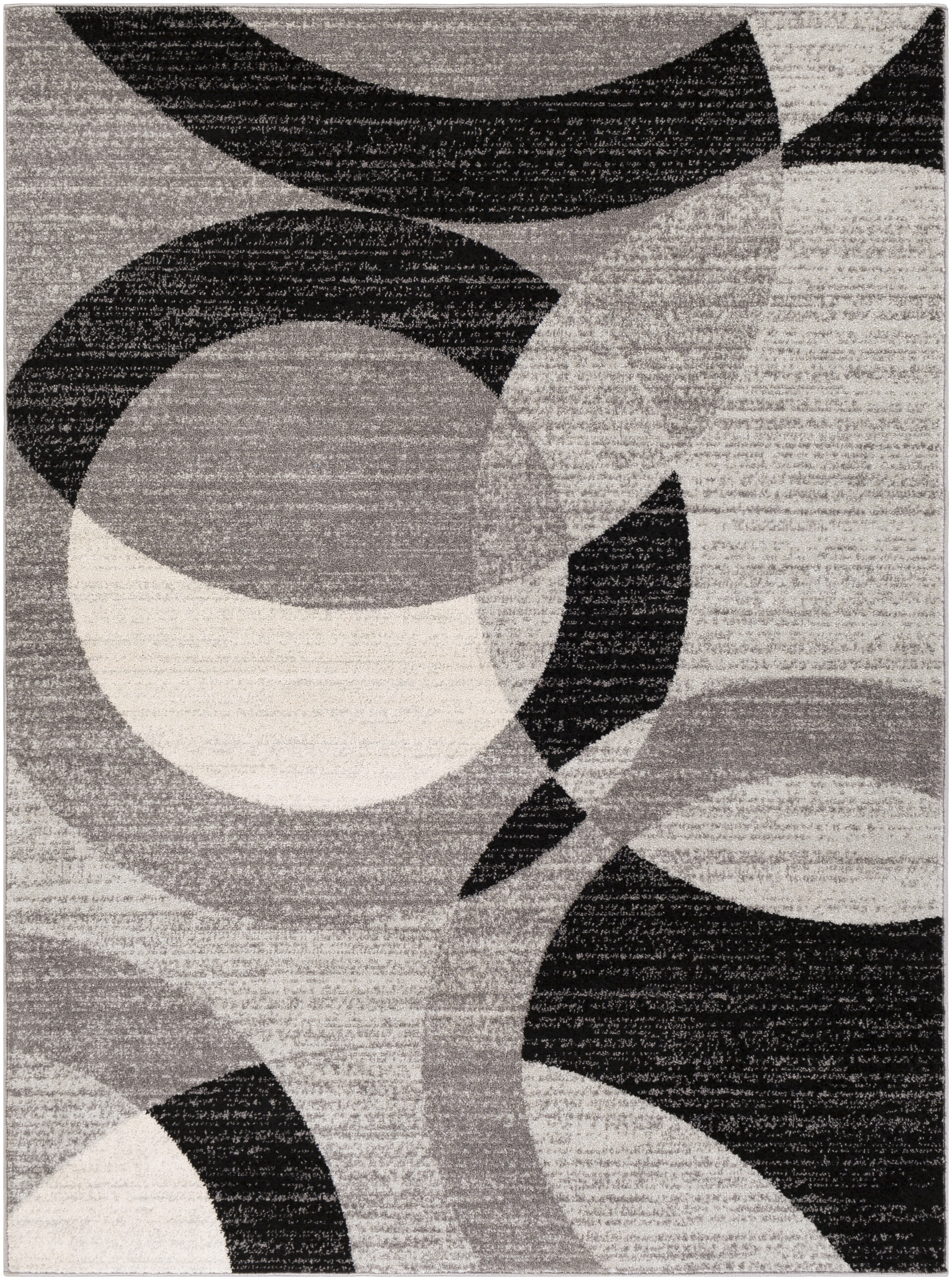 Chester 87 X 63 inch Charcoal Rug in 5 x 8, Rectangle