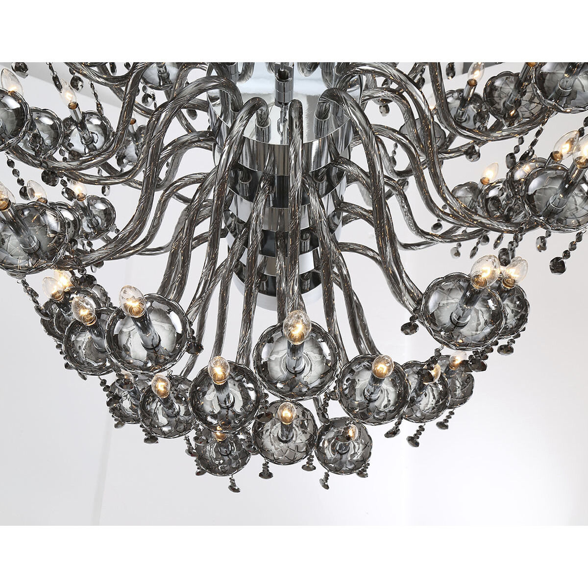 Ferrero 108 Light 42 inch Chrome Chandelier Ceiling Light