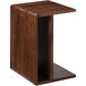 Hiroki 20 X 14 inch Brown Accent Table