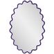 Cloud 36 X 24 inch Royal Purple Mirror