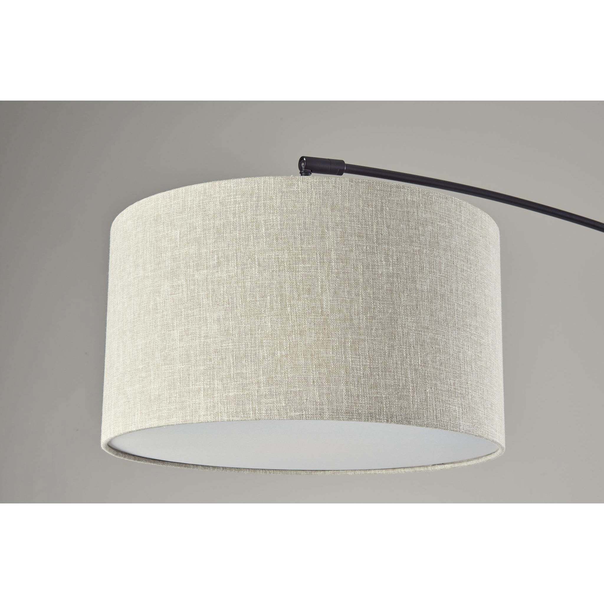 Adler 67 inch 150.00 watt Black Arc Lamp Portable Light