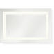 Mera 36 X 24 inch Might Bright White LED Wall Mirror