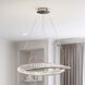 Stella 31.5 inch Satin Nickel Pendant Ceiling Light