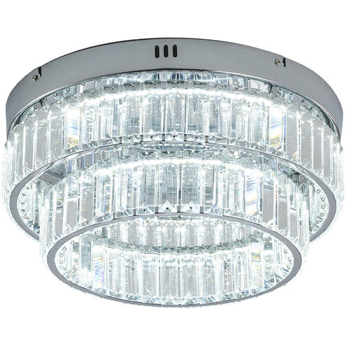 Canada LED 15.75 inch Chrome LED Flush Mount Ceiling Light