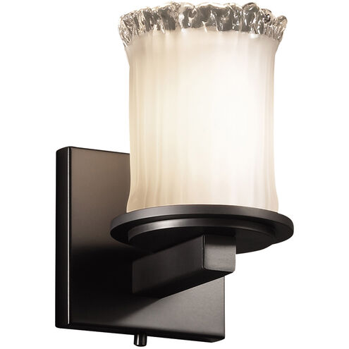 Veneto Luce LED 5 inch Matte Black Wall Sconce Wall Light