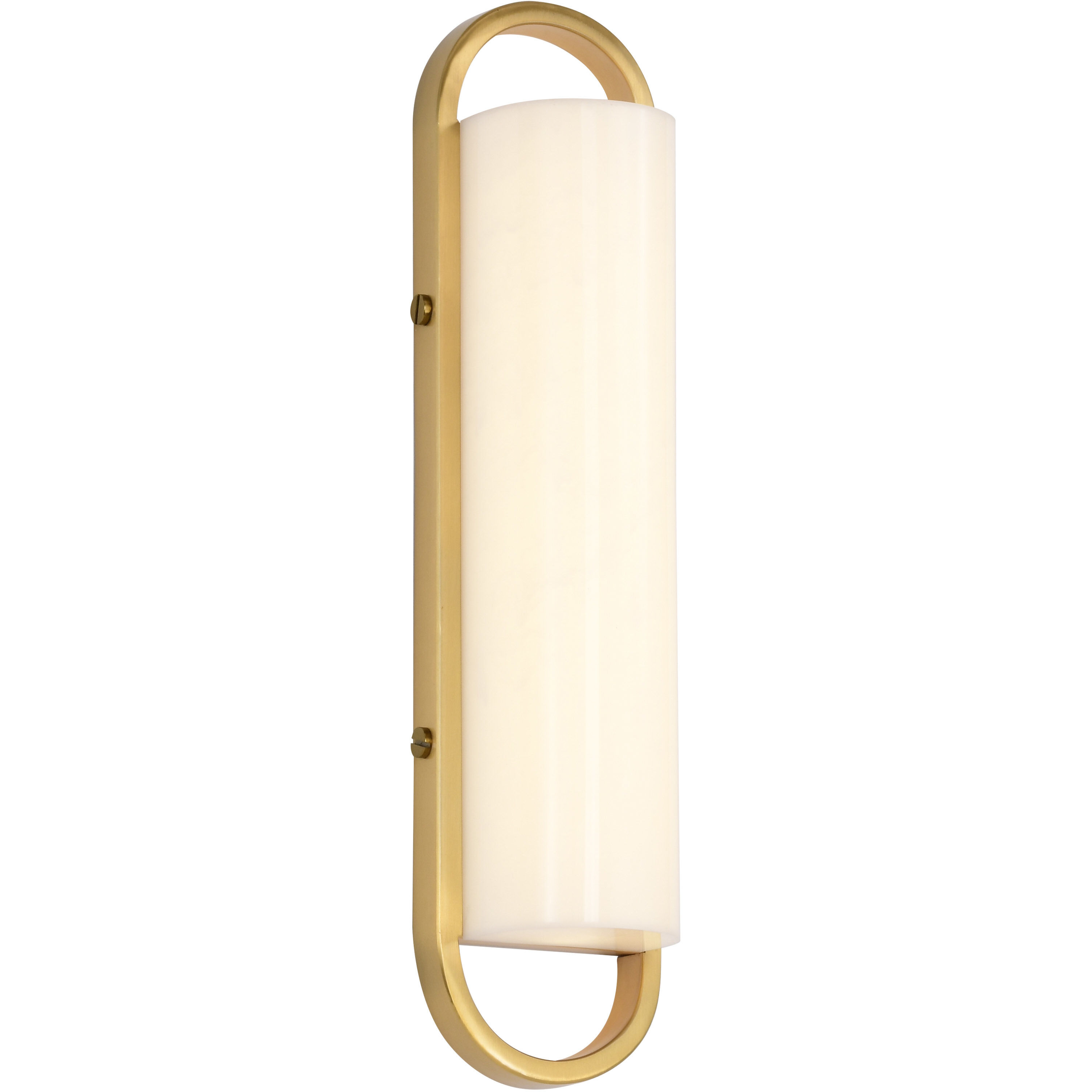 Velano LED 17 inch Brushed Brass Vanity Wall Light