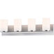 Lateral 4 Light 30.00 inch Bathroom Vanity Light