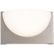 Mylie LED 10 inch Brushed Nickel Bath Vanity & Wall Light, dweLED