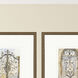 Gates / Light Posts Neutral and Beige and Yellow and Gray Framed Art, The Studio