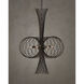 Akio 6 Light 29.75 inch Bronze Gold Chandelier Ceiling Light