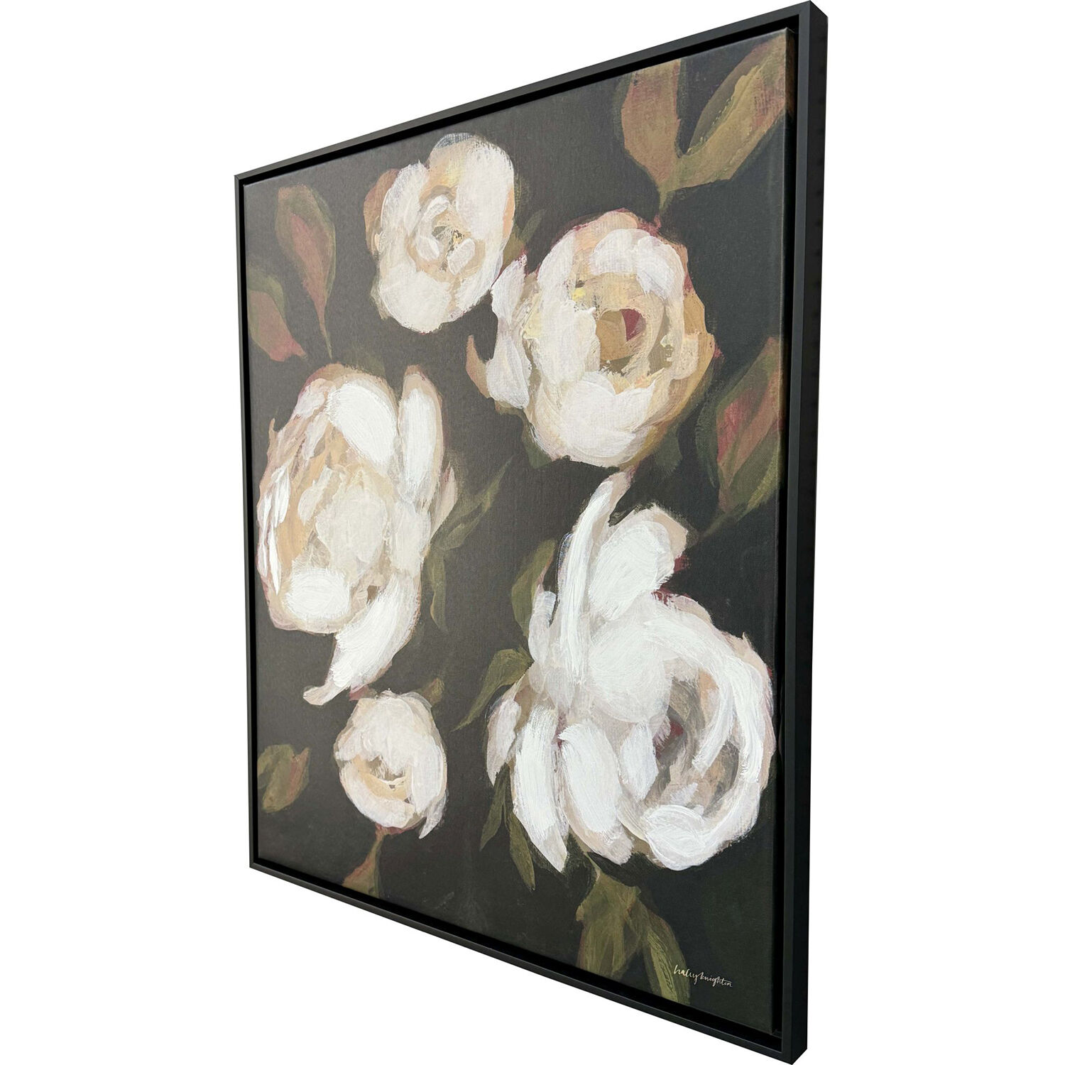 Roses For Mama White and Black Canvas, Propac