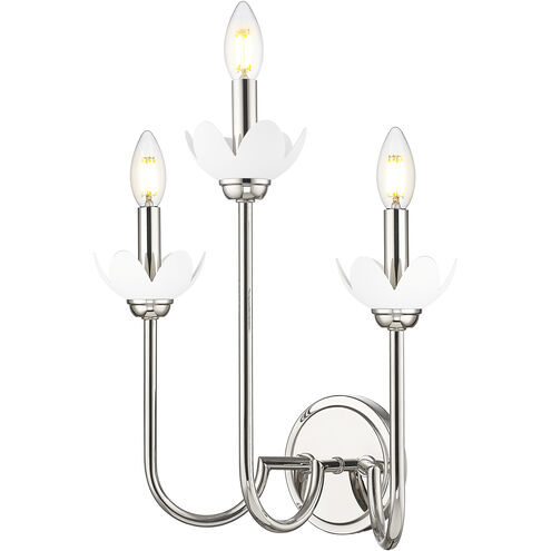 Allistair Wall Sconce Wall Light in Polished Nickel