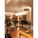Serene LED 7 inch Natural Brass Wall Sconce Wall Light