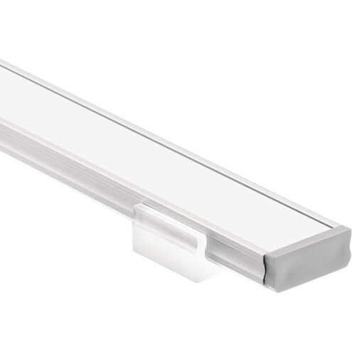 Ils Te Series Silver 96 inch LED Tape Light Channel