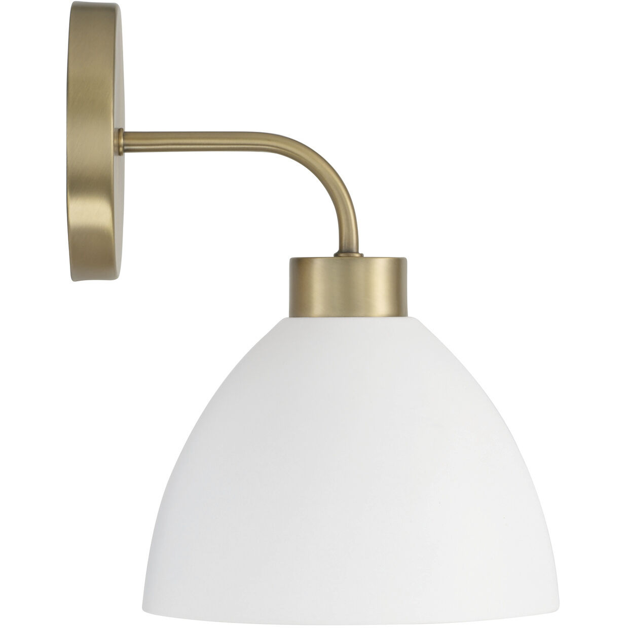 Ross 1 Light 7.5 inch Aged Brass Sconce Wall Light
