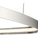 Yukon LED 19.75 inch Polished Nickel Pendant Ceiling Light