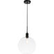 Emett 1 Light 13 inch Black Pendant Ceiling Light