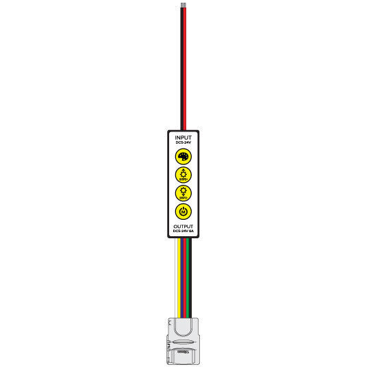 Simple Select Inline Controllers Multi Color In-Line Controller