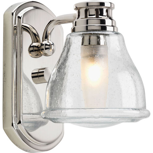 Academy 1 Light 5.38 inch Polished Chrome Bath Vanity Wall Light