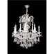 Maria Theresa Royal 12 Light 26 inch Silver Chandelier Ceiling Light, Royal