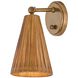 Griffith 1 Light 5.5 inch Patina Brass Wall Sconce Wall Light