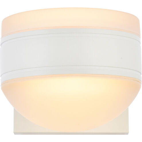Raine Outdoor Wall Light in White