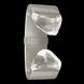 Strata Wall Sconce Wall Light in Silver