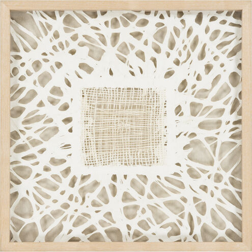 Sanctity Taupe Wall Art, Square