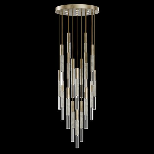 Antonia 25 Light 31 inch Gold Pendant Ceiling Light