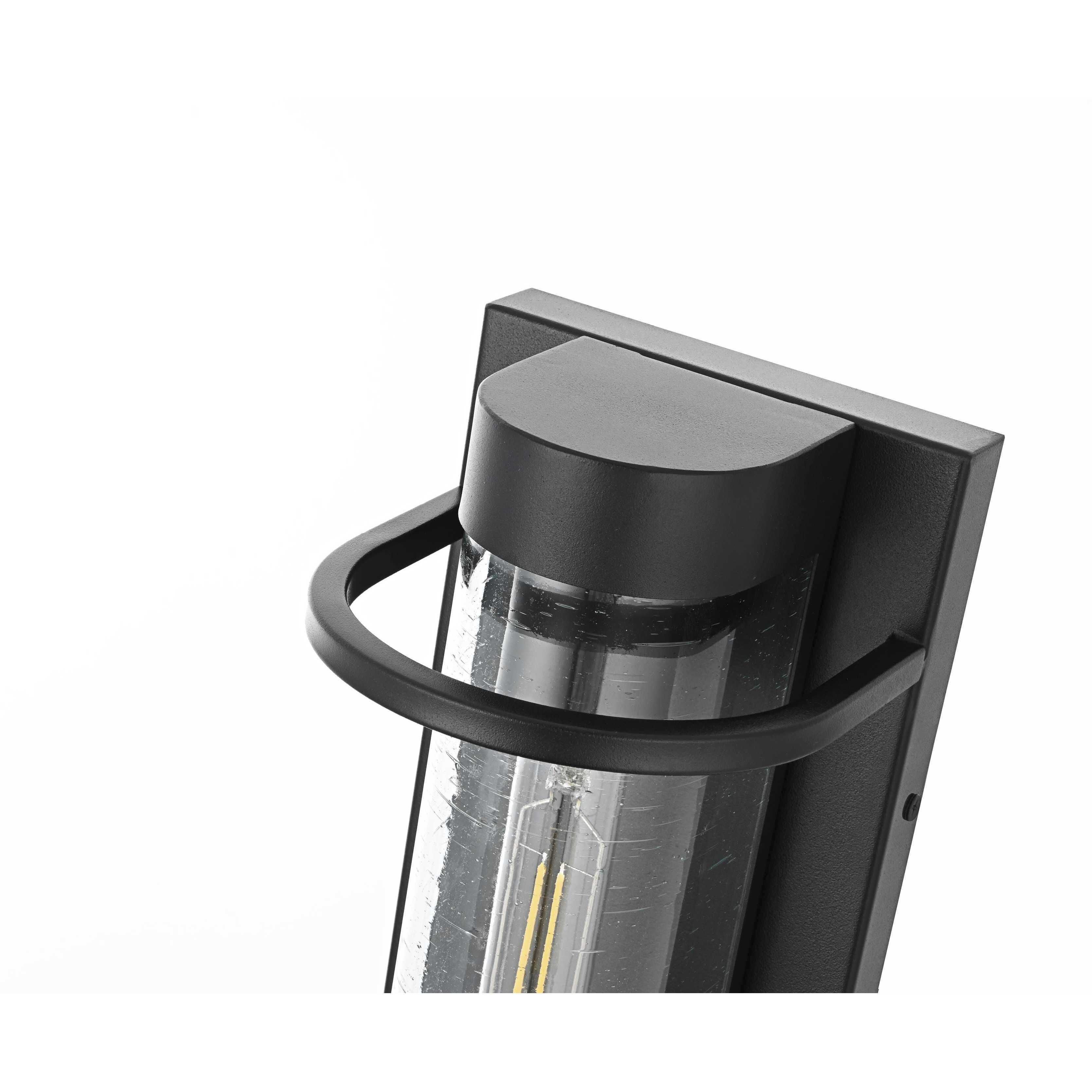 Parrish 1 Light 12.5 inch Black Outdoor Wall Sconce