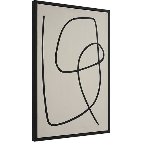 Moreau White/Black Canvas Art, 2 Piece