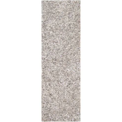 Falcon 96 X 30 inch Dark Brown/Camel/Cream Rugs, Runner