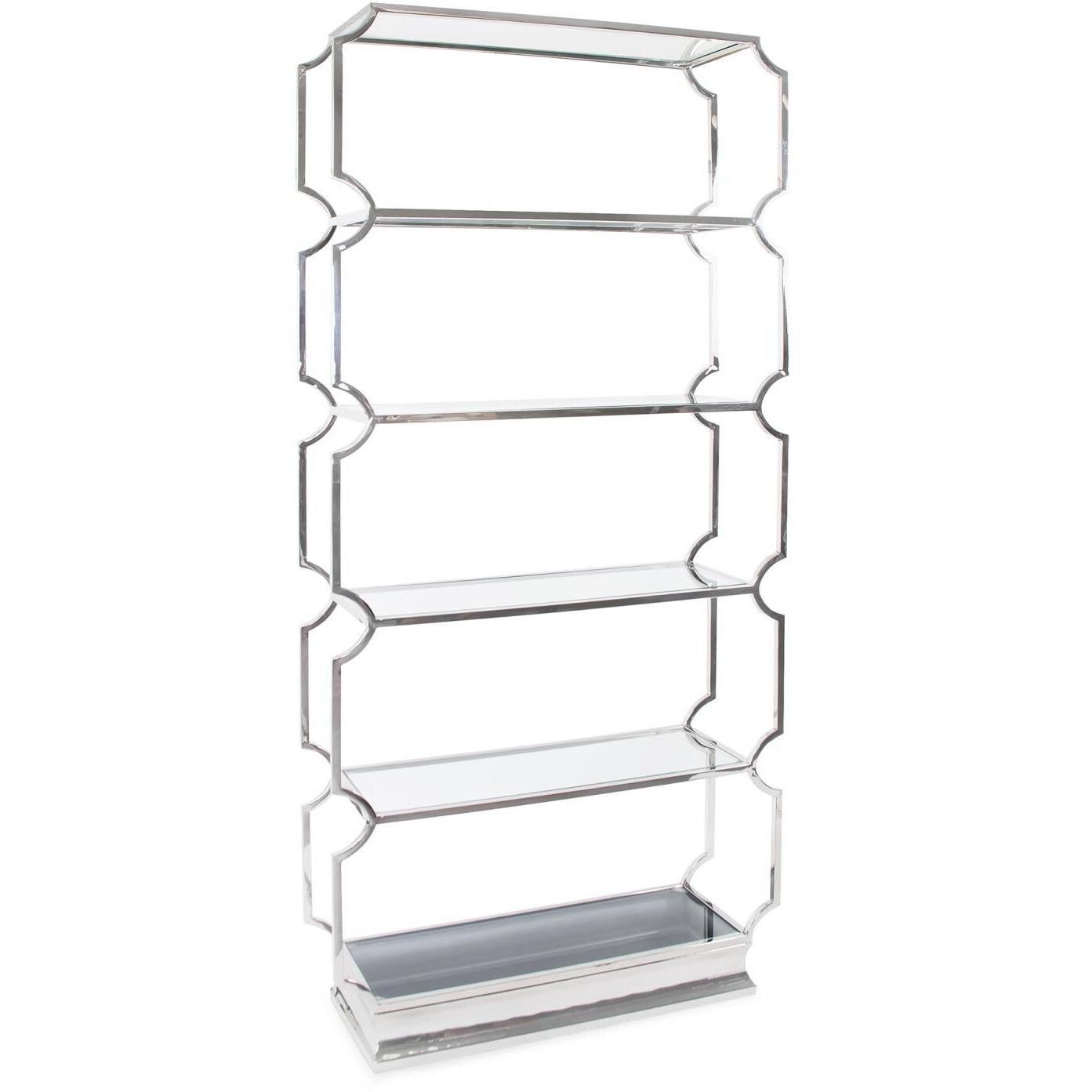 Scola 90.5 X 43.5 inch Silver Etagere