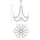 Byanca 6 Light 28 inch Mohican Bronze Chandelier Ceiling Light
