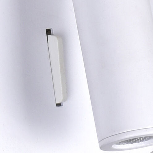 Private I 6 inch Matte White Wall Sconce Wall Light